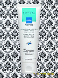 Тонизирующий гель для умывания и очищения Sephora AMA Clean Skin Gel 125 мл