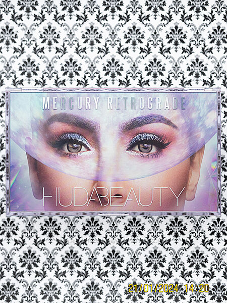 Палетка теней для век Huda Beauty Mercury Retrograde Eyeshadow Palette