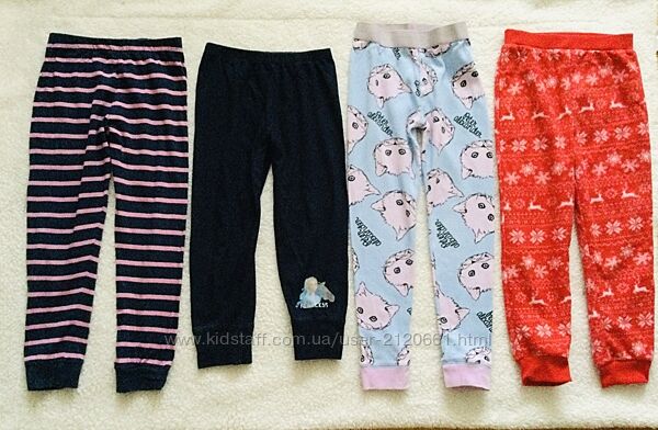 Брендові Disney, F&F хатні, піжамні штанці 5-7 років. натуральні і флісові.