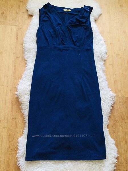 OLKO M-L Сукня - сарафан Міді насичено синього кольору довжина 103 ог 52 ,