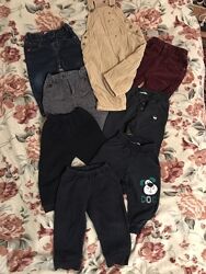 Пакет вещей джинсы штанишки для мальчика 6-9 месяцев
