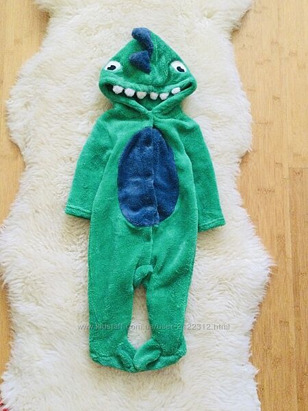 Lily&Jack плюшевий чоловічок на новонародженого 0 - 3 місяців Флісова кигур