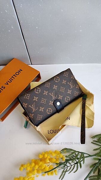 Шкіряний гаманець Louis Vuitton 