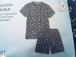 XXS-XS-S Pepperts. Німеччина. Літній комплект або піжама з принтом Пальм. т