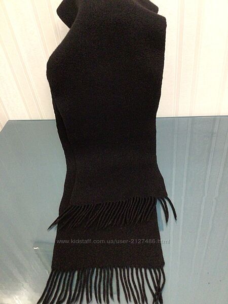 Стильный кашемировый шарф Laurel черный, унисекс, ид сост