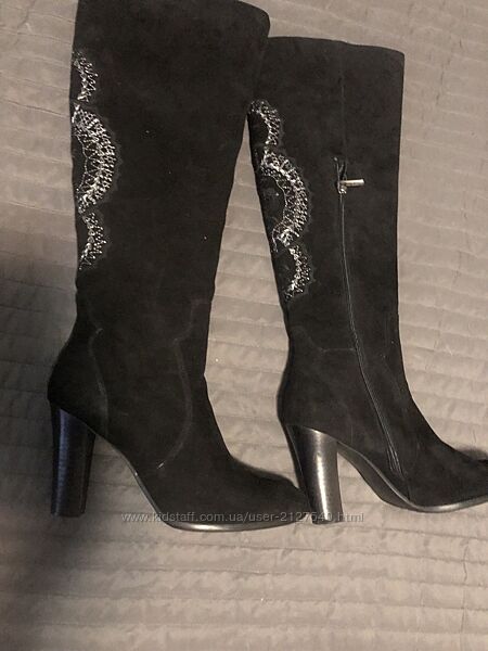 Дешево демисезон замшевые сапоги cavaletto р 40 Cavaletto