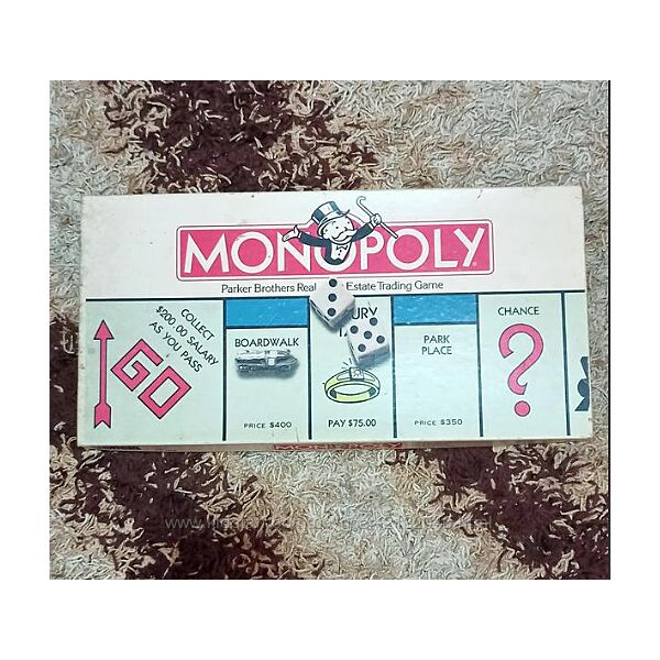 Винтажная настольная игра Монополия США 1985 год