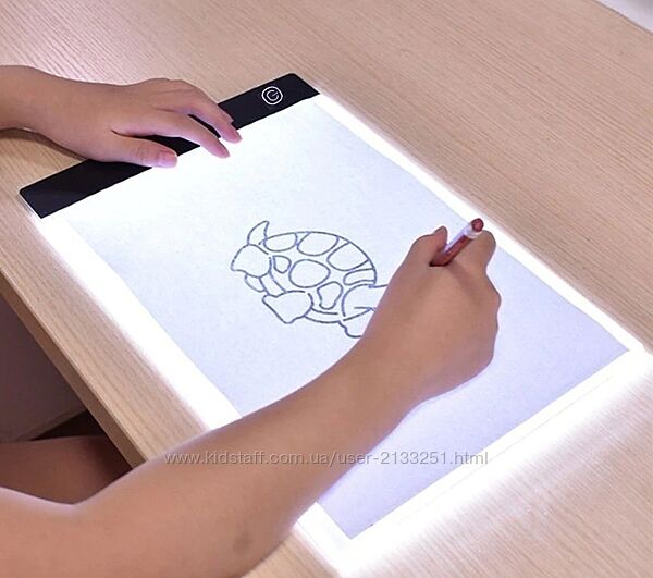 Світловий планшет а4 для малювання та копіювання з 3 режимами світла