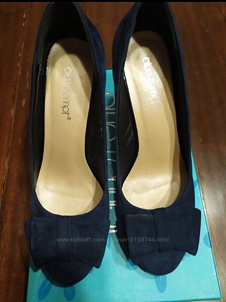 Шикарні туфлі з натуральної замші 