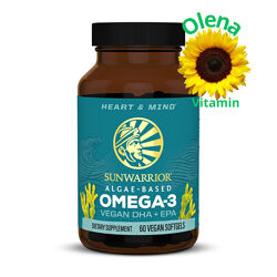 Веган Омега Omega-3 vegan Algae Based Sunwarrior