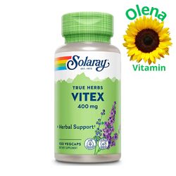 True Herbs Vitex Berry Extract Вітекс священний Solaray