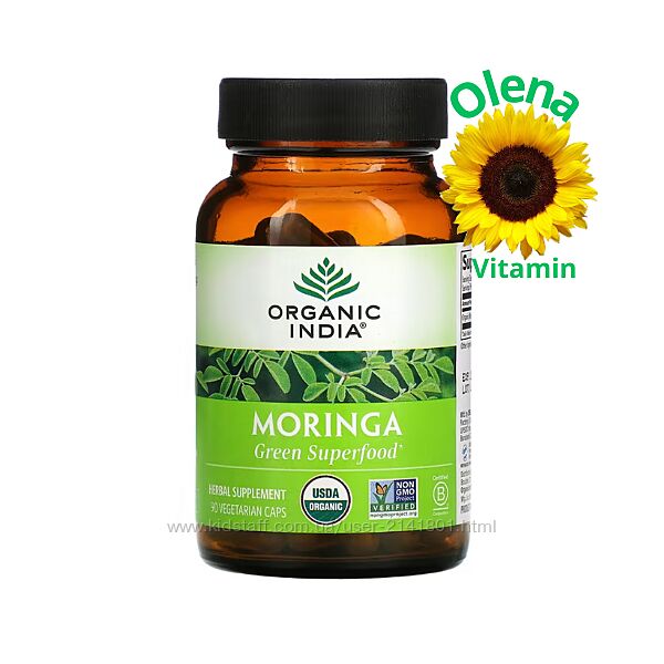 Морінга органічна Organic India Моринга