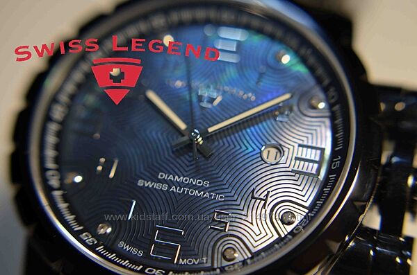 Swiss Legend Ambassador Diamond швейцарский механизм. часы наручные