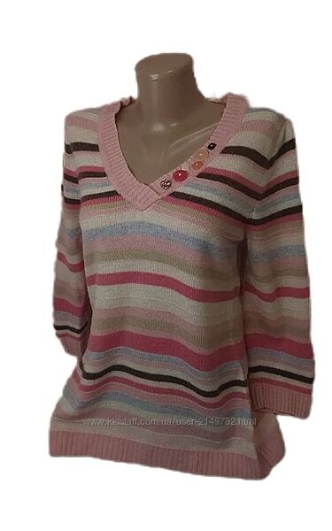 Брендова кофта, светр Next 100 вовна ПОГ  48 см тягнеться до 53 см довж