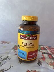 АкціяОмега-3, Nature Made Fish Oil 1200mg 360 мг Omega-3 із США
