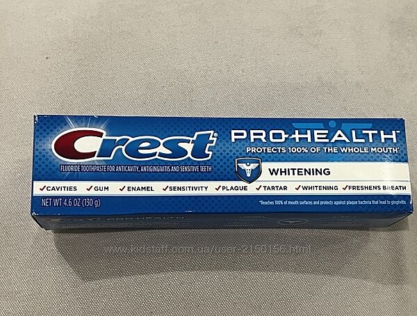 Зубная паста Crest Pro-Health 130g 130 г із США