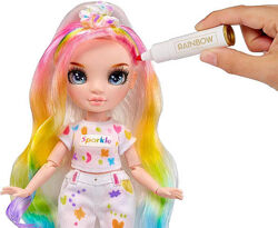 Кукла Rainbow High color&Create blue eyes  Рейнбоу Хай раскрась и создай 