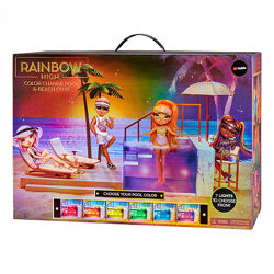 Ігровий набір Rainbow high Pacific coast Вечірка біля басейну