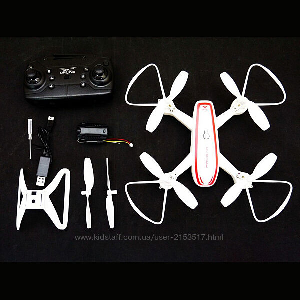 Квадрокоптер WiFi з камерою, дрон на радіокеруванні з камерою 