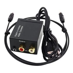 ЦАП Аудио конвертер декодер звука цифрового spdif optical coaxial в аналого