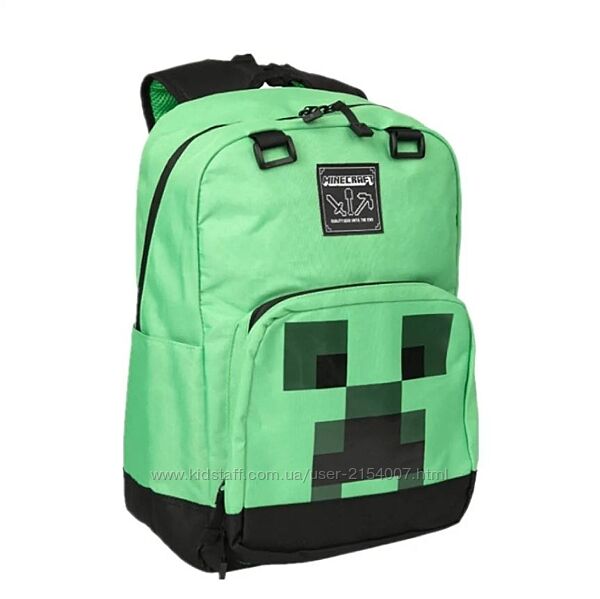 Рюкзак JINX Minecraft крипер зеленый
