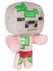 Мягкая игрушка Minecraft  Маленький свинозомби Baby Zombie Pigman 18см