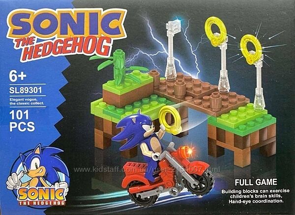 Конструктор SONIC Sonic the Hedgehog 101 PCS