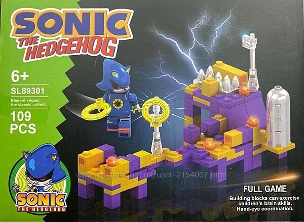 Конструктор SONIC Metal Sonic 109 PCS