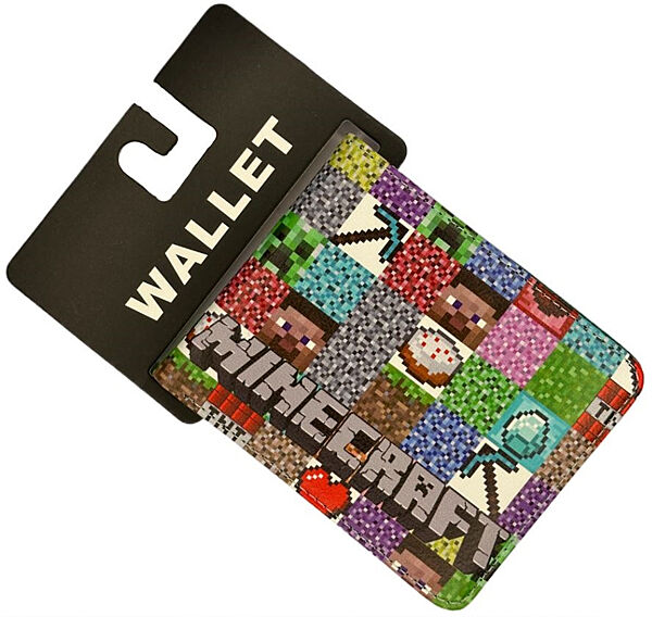 Кошелек бумажник Minecraft 3