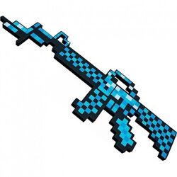 Пиксельный Алмазный Автомат Minecraft 62 см