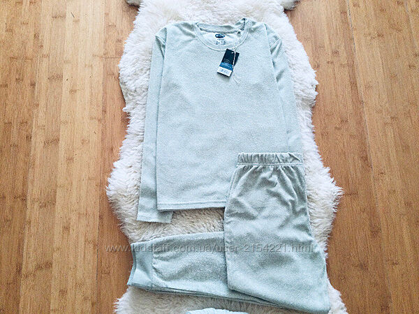 Pepperts Hip Hopps Колекція 2024 р. Дитяча махрова зимова піжама Натуральна