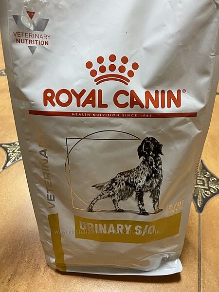 Сухой корм для собак Royal Canin Urinary, S/O 2 кг-домашня птиця