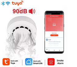 Wifi Детектор Дыма, Возгорания, Пожара tuya С Уведомлением На Телефон 