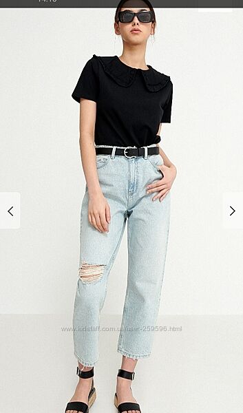 Футболка House з акцентним коміром