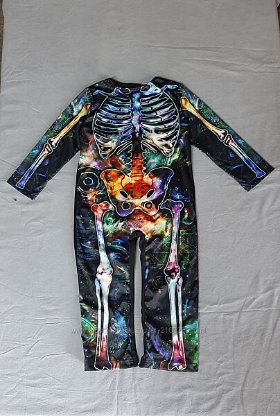 Карнавальный новогодний костюм Скелет на Хеллоуин