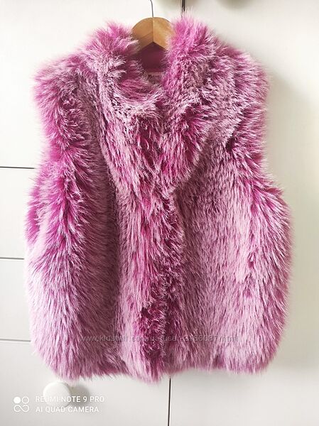  Теплий і неймовірно затишний жилет із штучного хутра Monsoon на 8-10 років