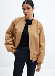Куртка бомбер mango  р. s