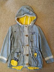 Джинсова вітровка Next для дівчинки на 5-6 років