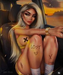 Wealth Art Роскошная иллюстрация Ерин Фелис Erin Felis.