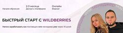 Быстрый старт с Wildberries. Тариф Станрдарт. Лето 2023