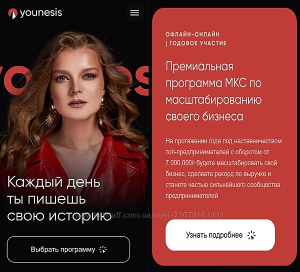 Премиальная программа МКС по масштабированию своего бизнеса Татьяна Маричев