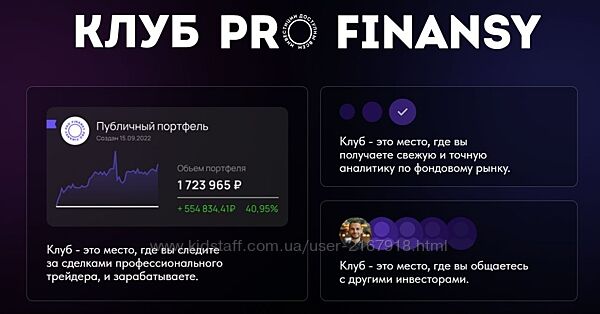 Pro. finansy. Клуб Pro. Finansy. Ольга Гогаладзе
