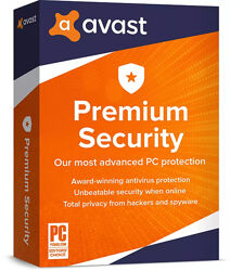 Avast Premium Security & Cleanup Premium, ключ активации, 2года, до 7.11.26