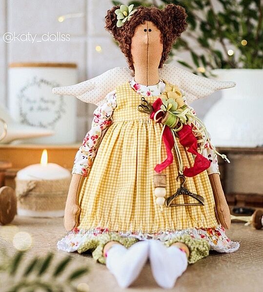 Фея Портняжка в стиле Тильда katy dollss видеокурс