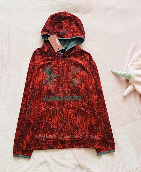 6-8 рок. 122-128 зріст Under Armor професійне утеплене Худі. Толстовка. На