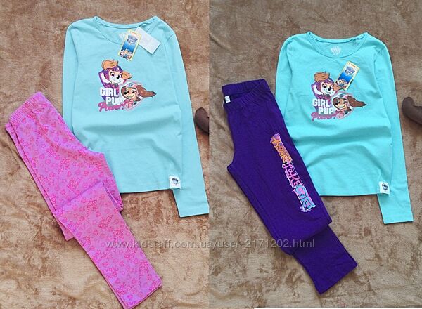 8-10 р. , 134-140 зріст, Disney Піжама Щенячий Патруль. 100 cotton осінь 