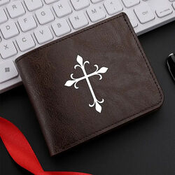 Мужской кошелек из эко-кожи