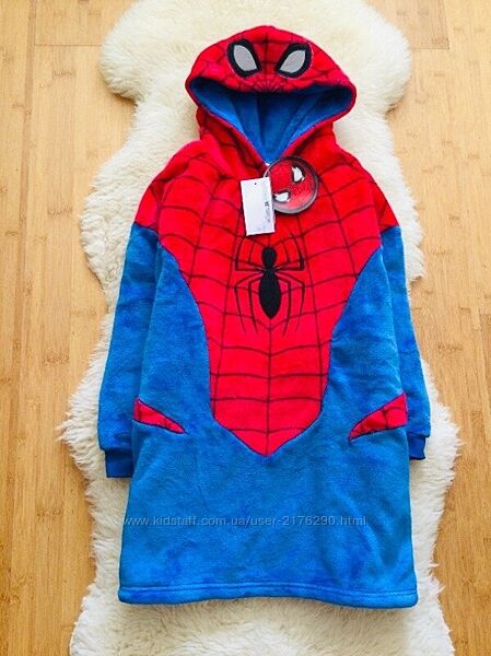 7-8 рок 128 зріст Marks&Spencer Людина Павук Spider-man оверсайз. Супер - т