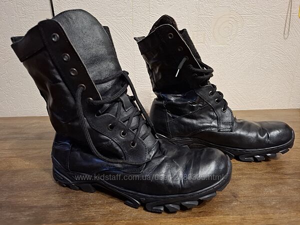 Берці зимові, натуральна шкіра, Натуральне хутро цигейка