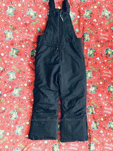 7-8 рок зимовий комбінезон, штани. Застібка - блискавка. вітронепродувний.